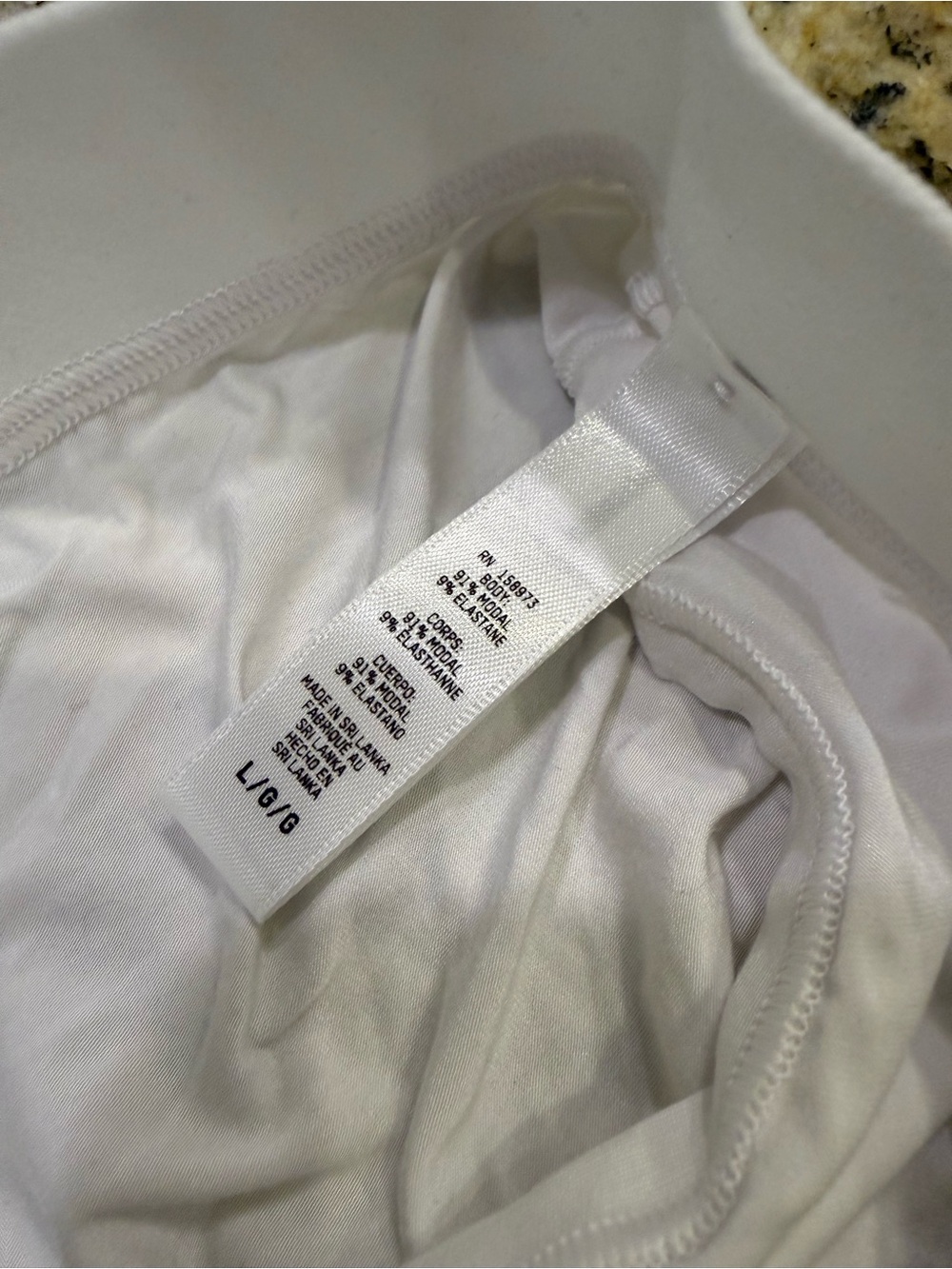 SKIMS NWOT cotton Men's Briefs size large - Picture 5 of 6